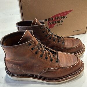 Red Wing Heritage 1907 Boots. 8.5 E. Color Copper